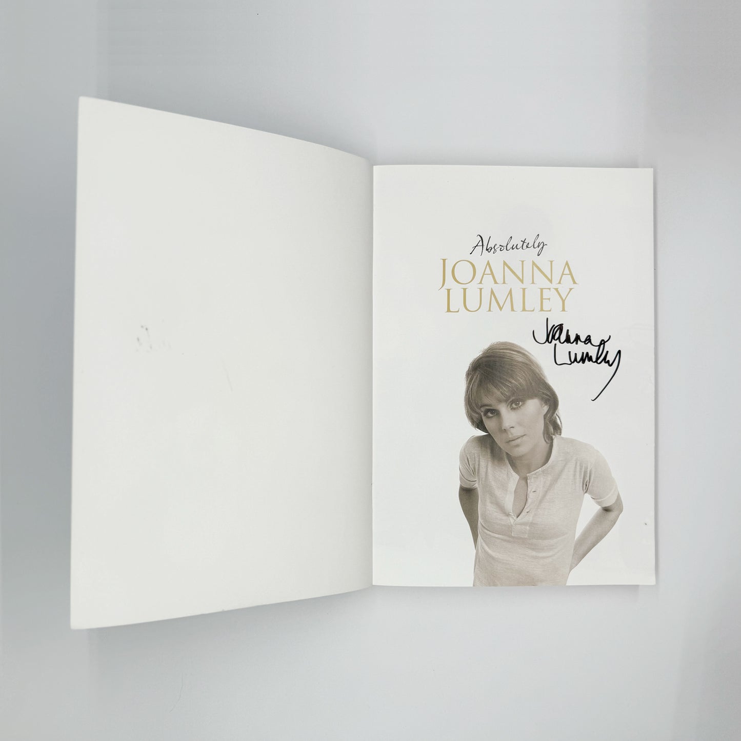 Lumley, Joanna - Absolutely (Signed)