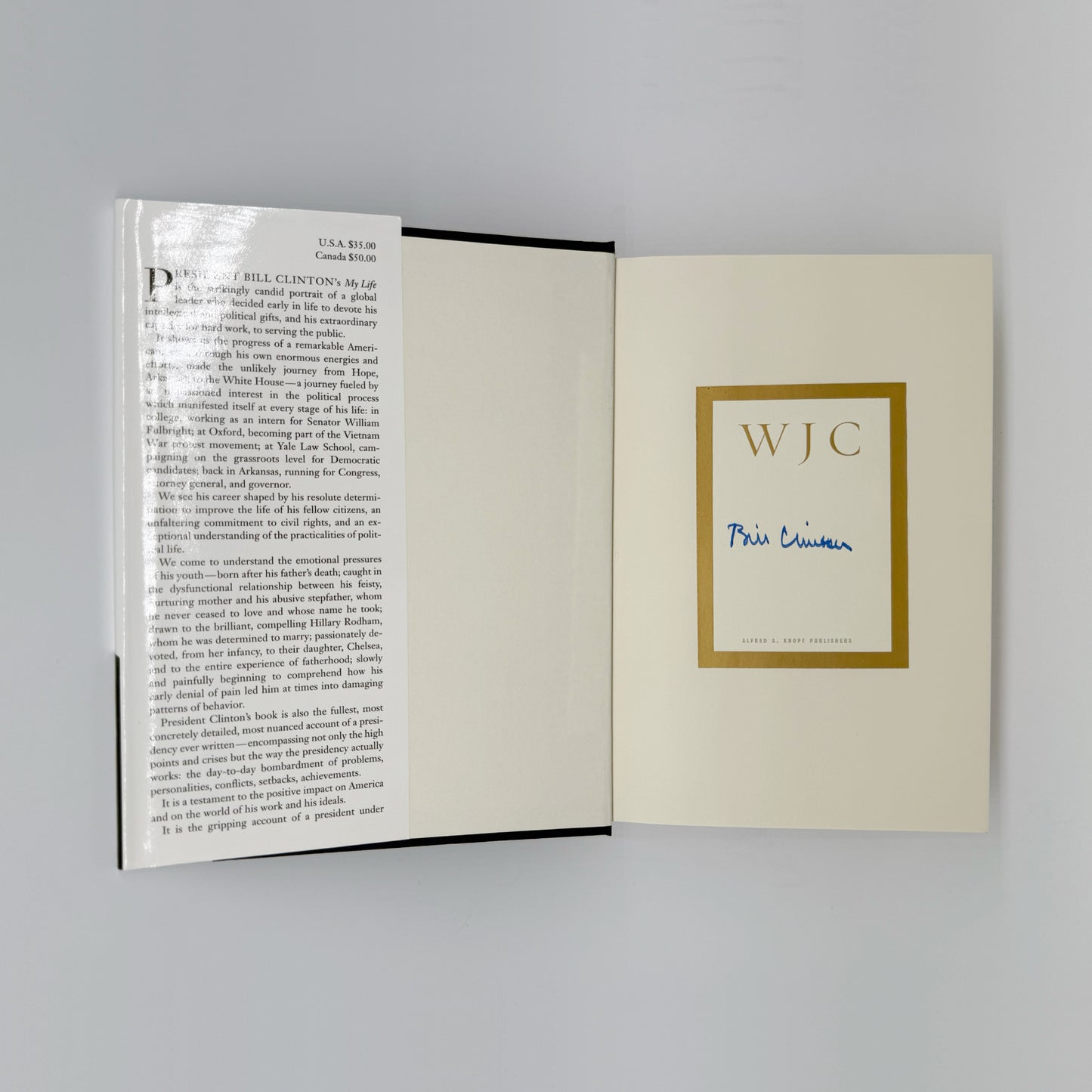 Clinton, Bill - My Life (Signed)