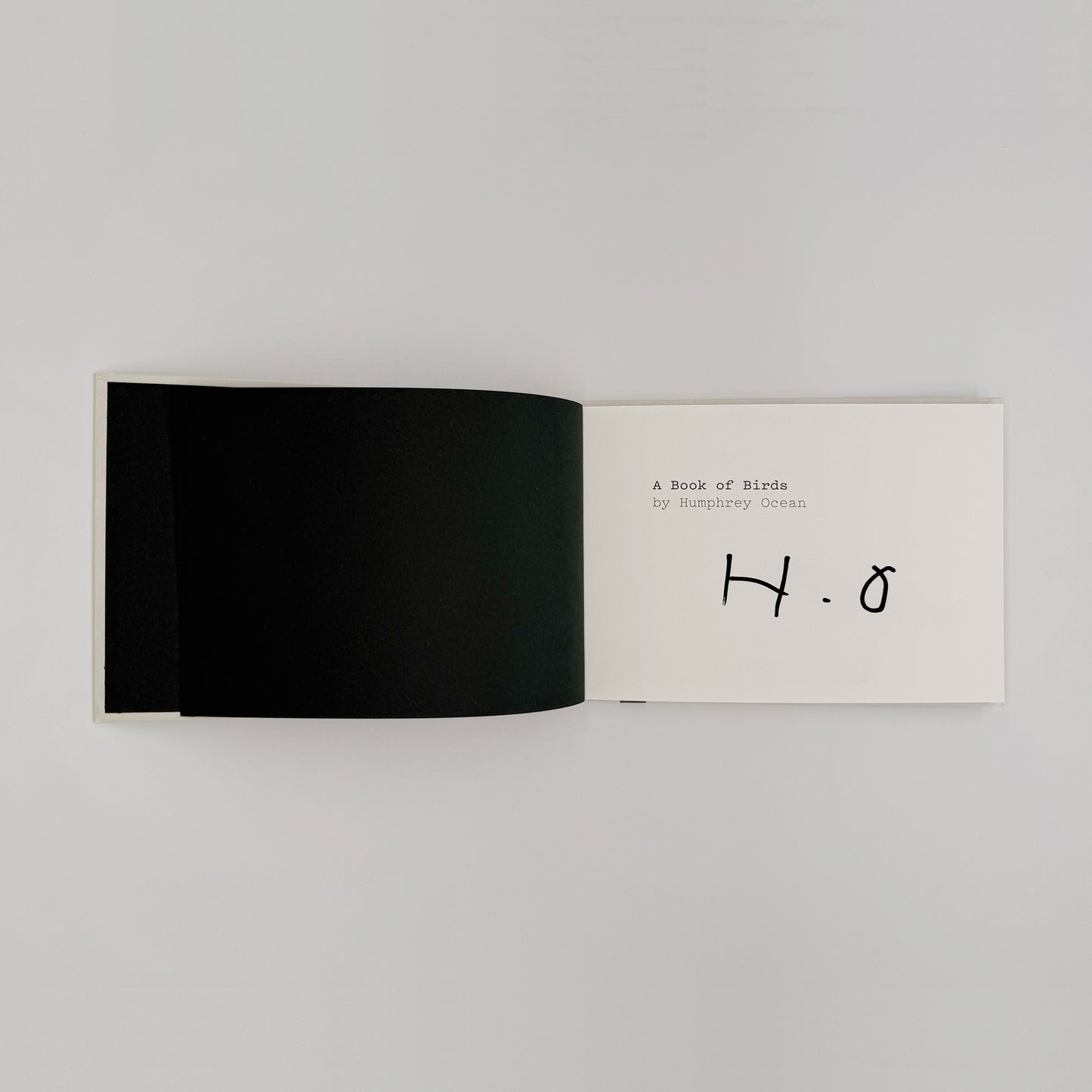 Ocean, Humphrey - A Book of Birds (Signed)