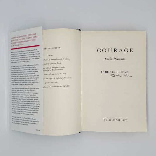 Brown, Gordon - Courage (Eight Portraits) (Signed)