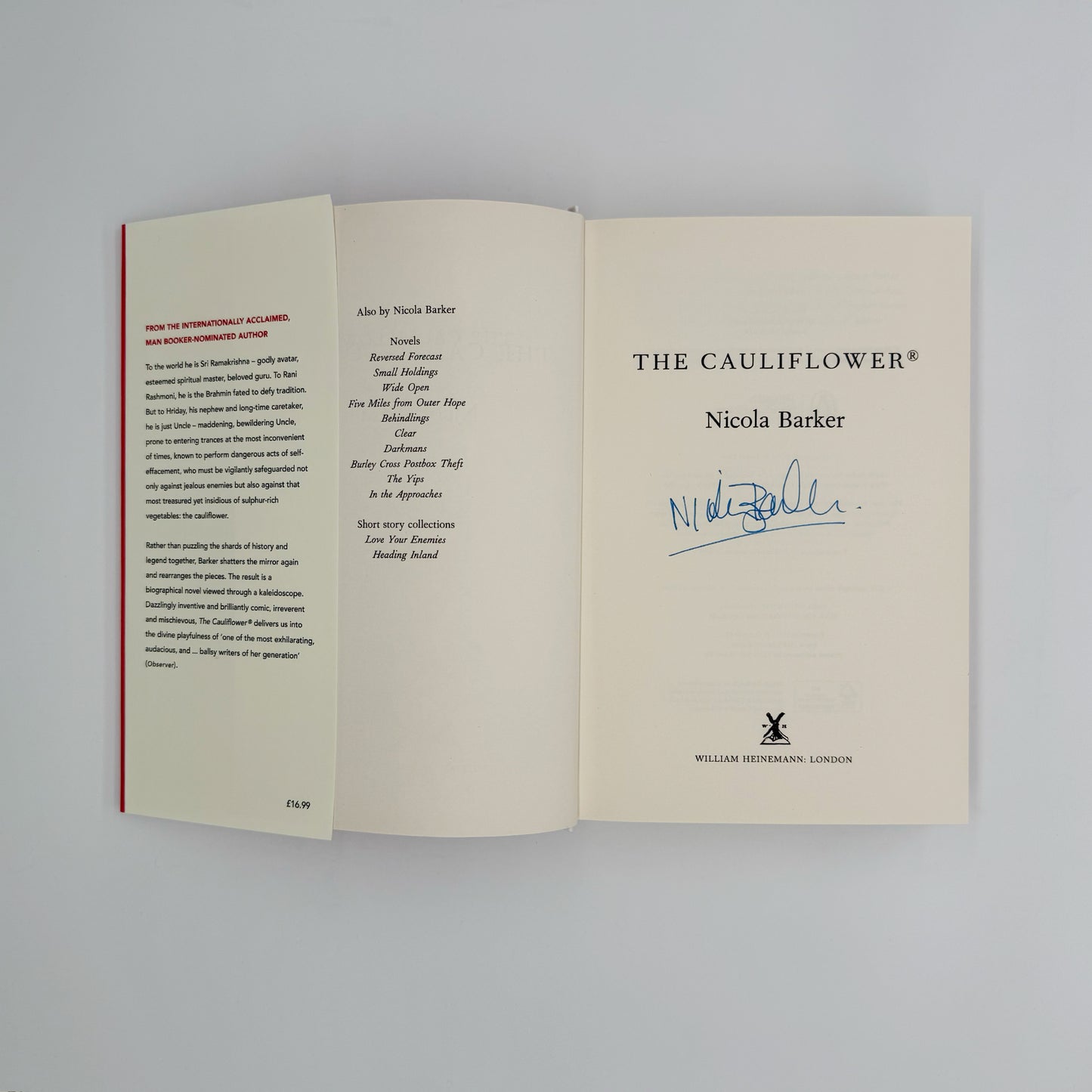 Barker, Nicola - The Cauliflower (Signed)