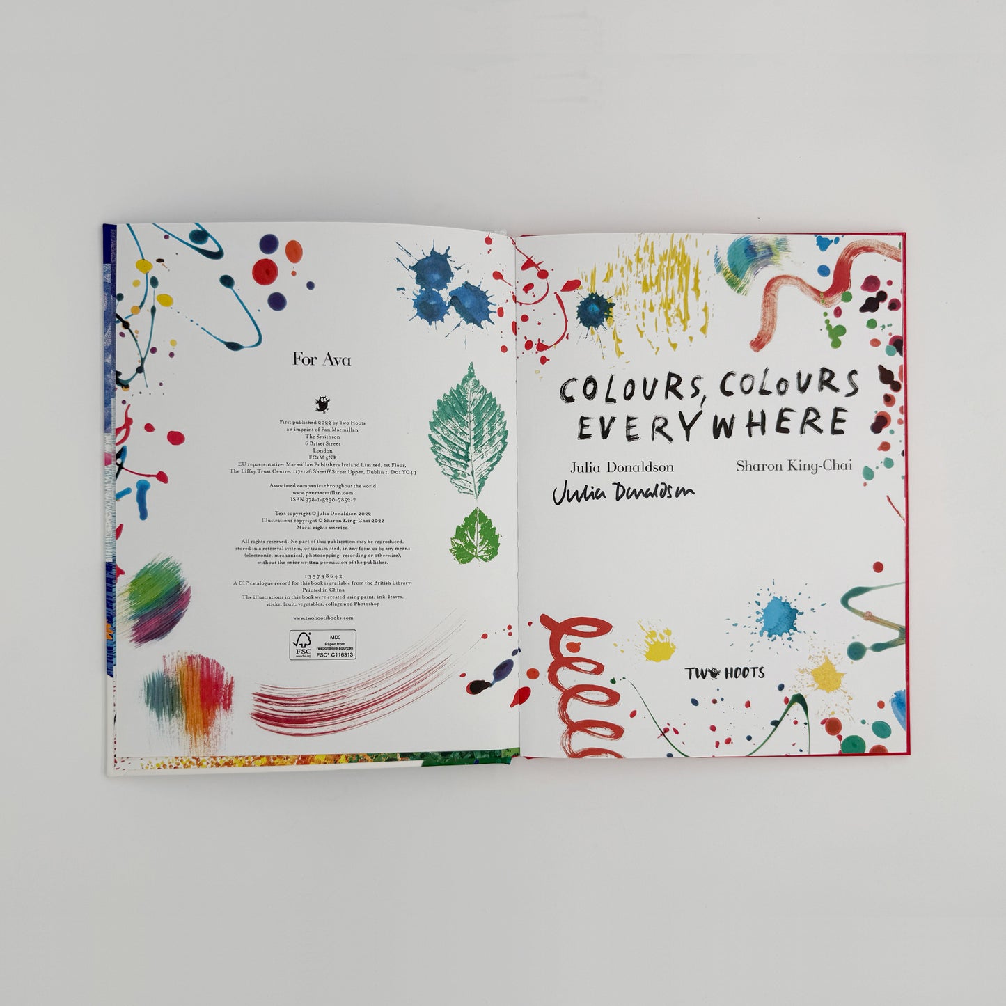 Donaldson, Julia - Colours, Colours, Everywhere (Signed)