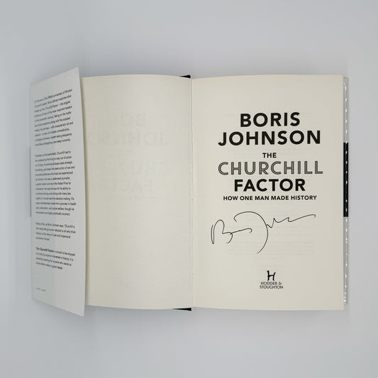 Johnson, Boris - The Churchill Factor (Signed)
