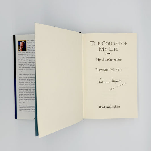 Heath, Edward - The Course of My Life (Signed)