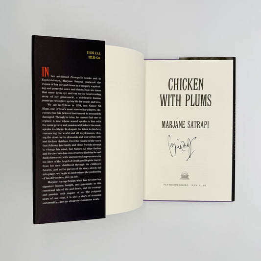 Satrapi, Marjane - Chicken With Plums (Signed)