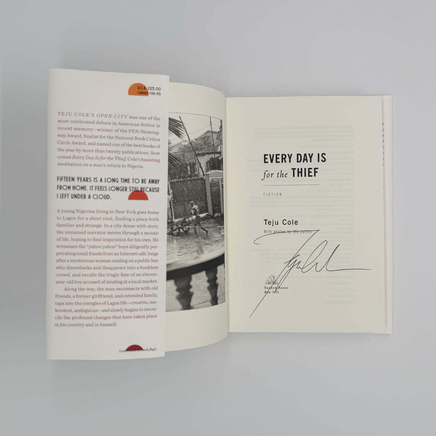 Cole, Teju - Every Day Is For The Thief (Signed)