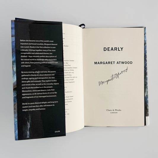 Atwood, Margaret - Dearly (Poems) (Signed)