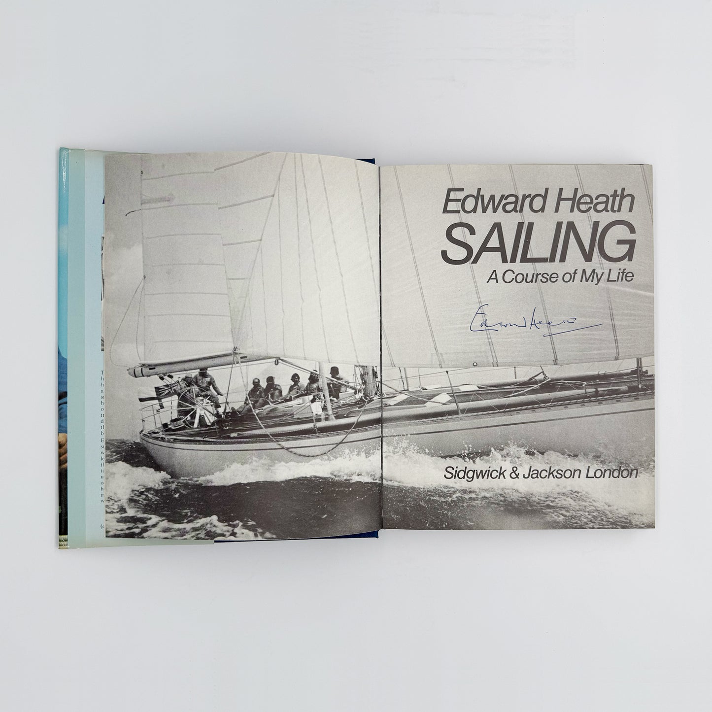 Heath, Edward - Sailing (Signed)