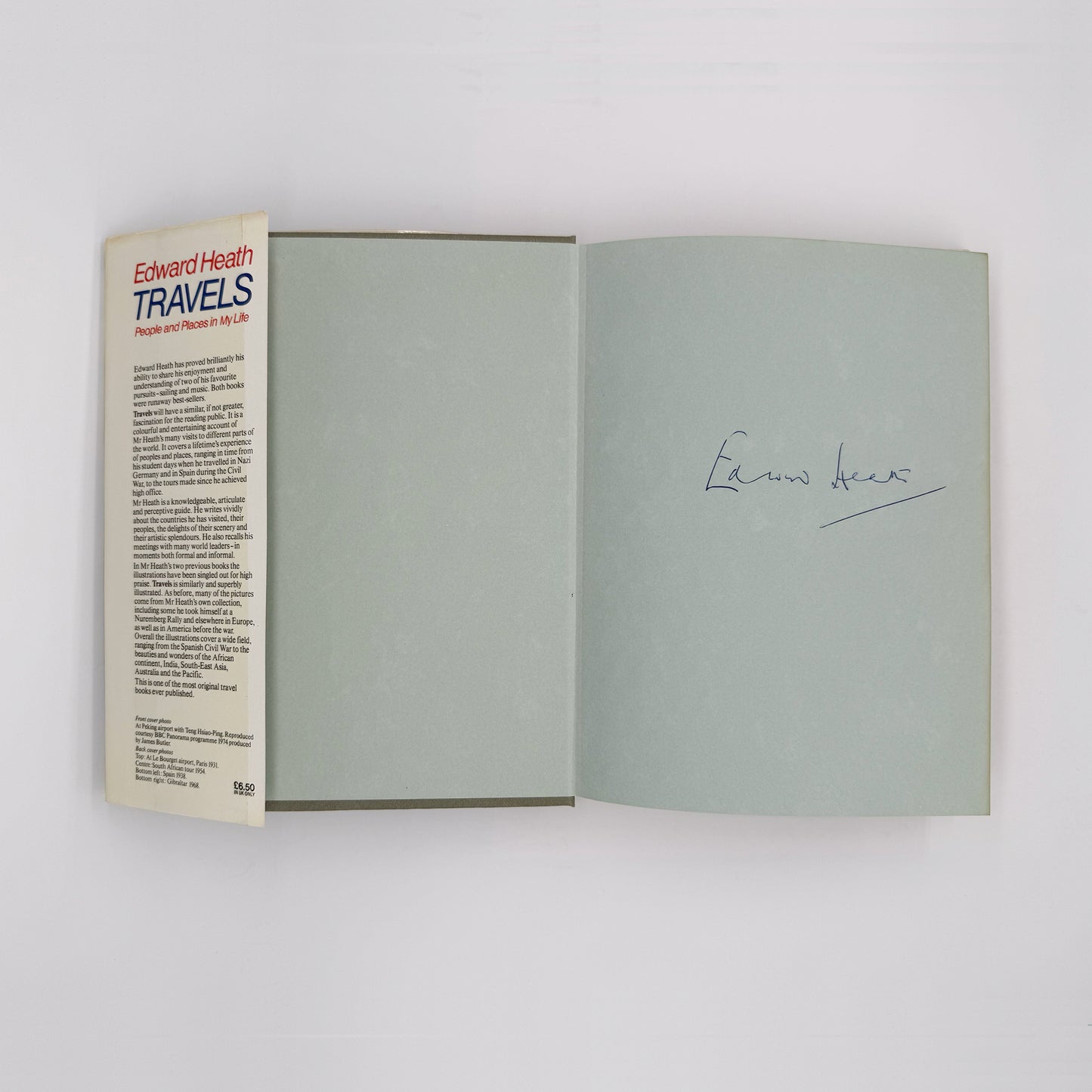 Heath, Edward - Travels (Signed)