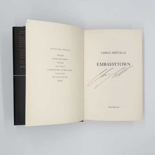 Mieville, China - Embassytown (Signed)
