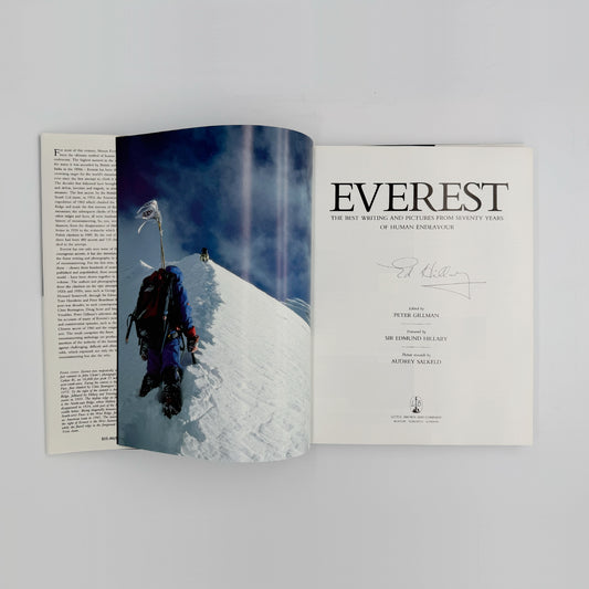 Hillary, Edmund - Everest (Signed)