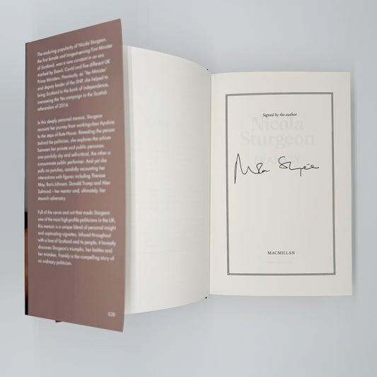 Sturgeon, Nicola - Frankly (Signed)