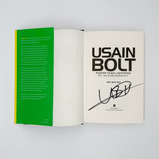 Bolt, Usain - Faster than Lightning (Signed)