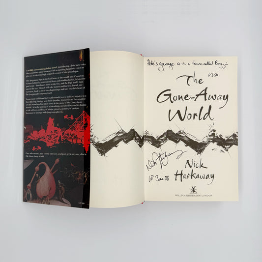 Harkaway, Nick - The Gone Away World (Signed)