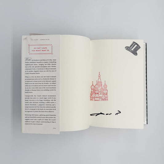 Towles, Amor - A Gentleman in Moscow (Signed)