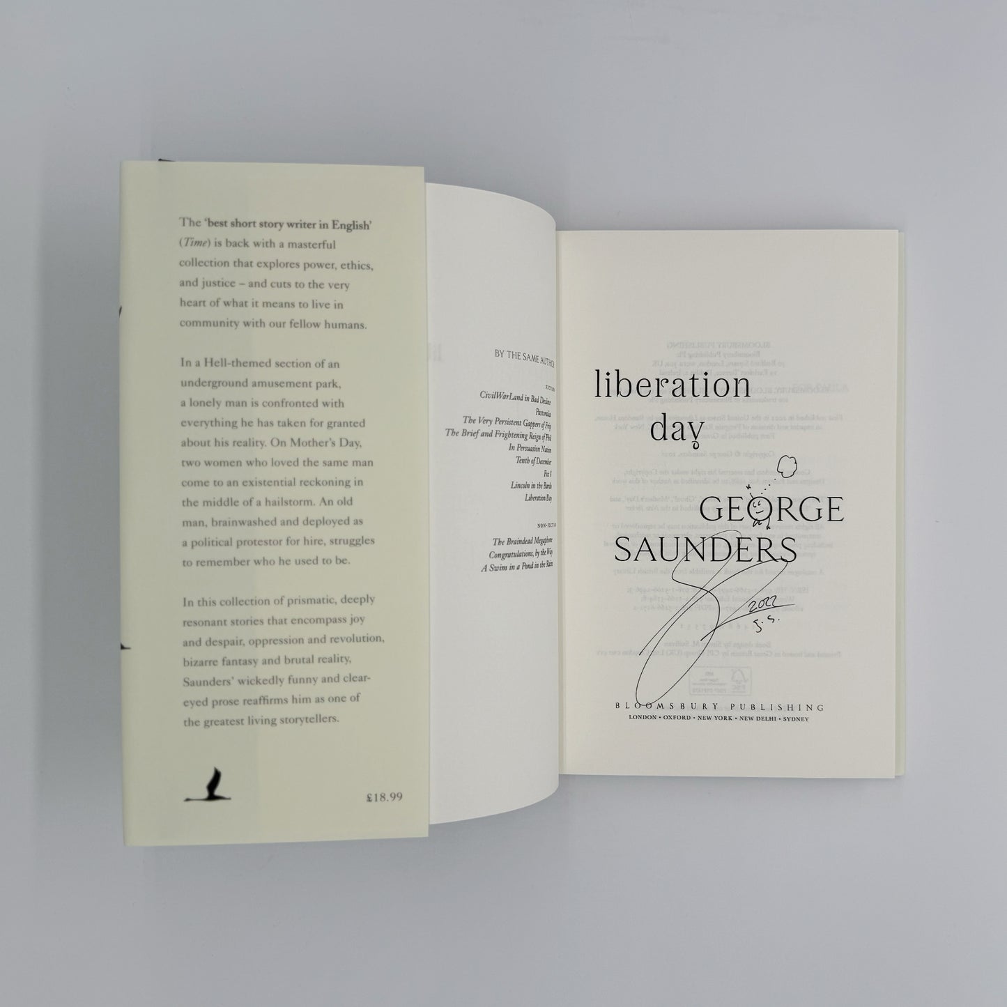 Saunders, George - Liberation Day (Signed)