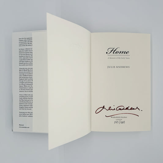 Andrews, Dame Julie - Home (Signed)