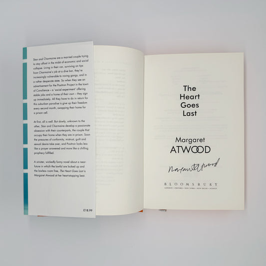 Atwood, Margaret - The Heart Goes Last (Signed)