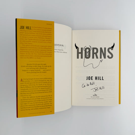 Hill, Joe - Horns (Signed)