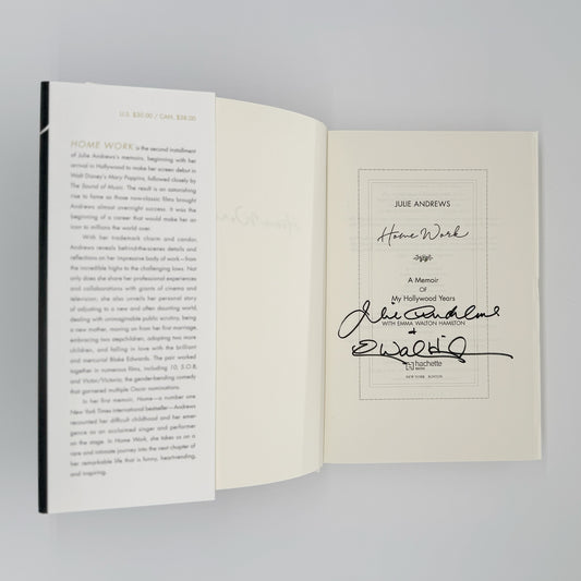 Andrews, Dame Julie - Home Work (Signed)