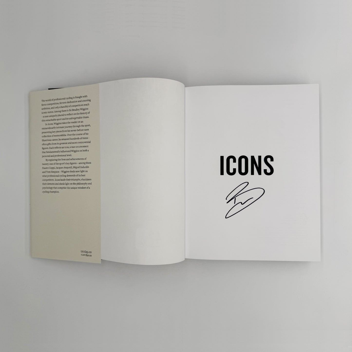 Wiggins, Bradley - Icons (Signed)