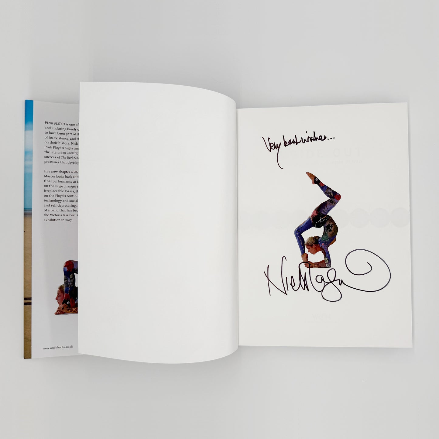 Mason, Nick - Inside Out: A Personal History of Pink Floyd (Signed)