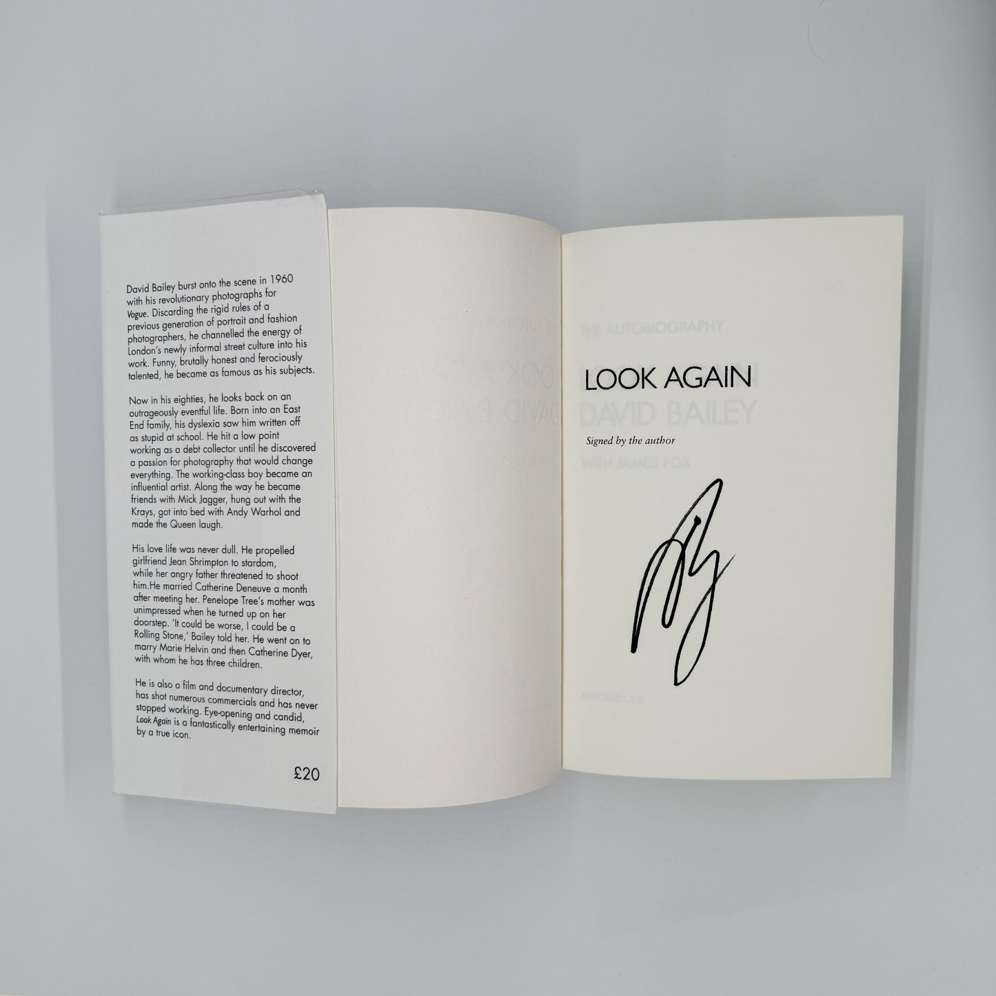 Bailey, David - Look Again (Signed)