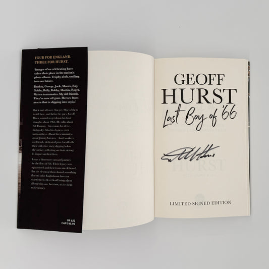 Hurst, Sir Geoff - Last Boy of ‘66 (Signed)