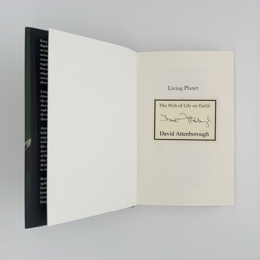 Attenborough, David - Living Planet (Signed)