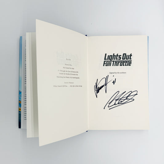 Hill, Damon and Herbert, Johnny - Lights Out Full Throttle (Signed)
