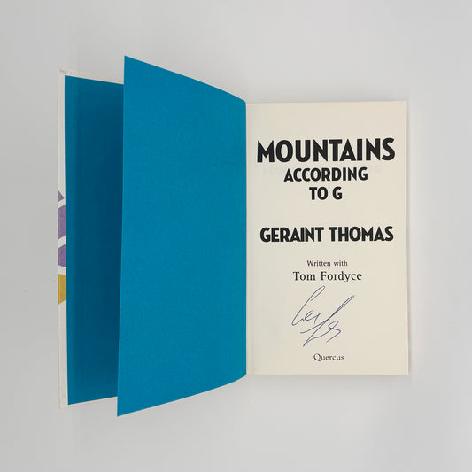 Thomas, Geraint - Mountains According to G (Signed)