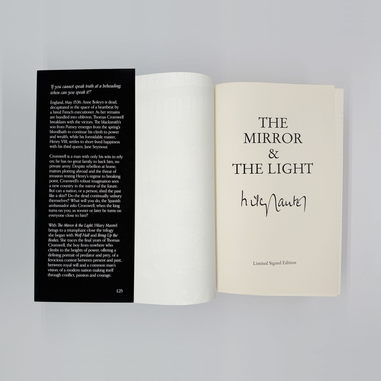 Mantel, Hilary - The Mirror & The Light (Signed)