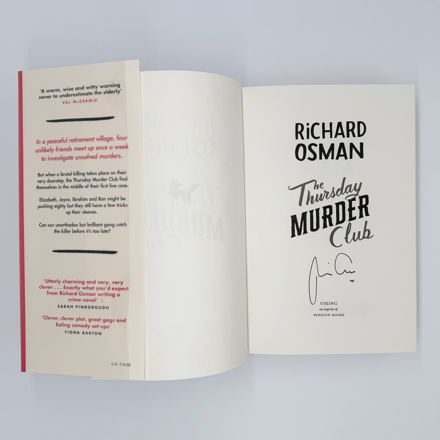 Osman, Richard - Thursday Murder Club (Signed)