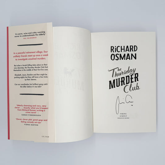 Osman, Richard - Thursday Murder Club (Signed)