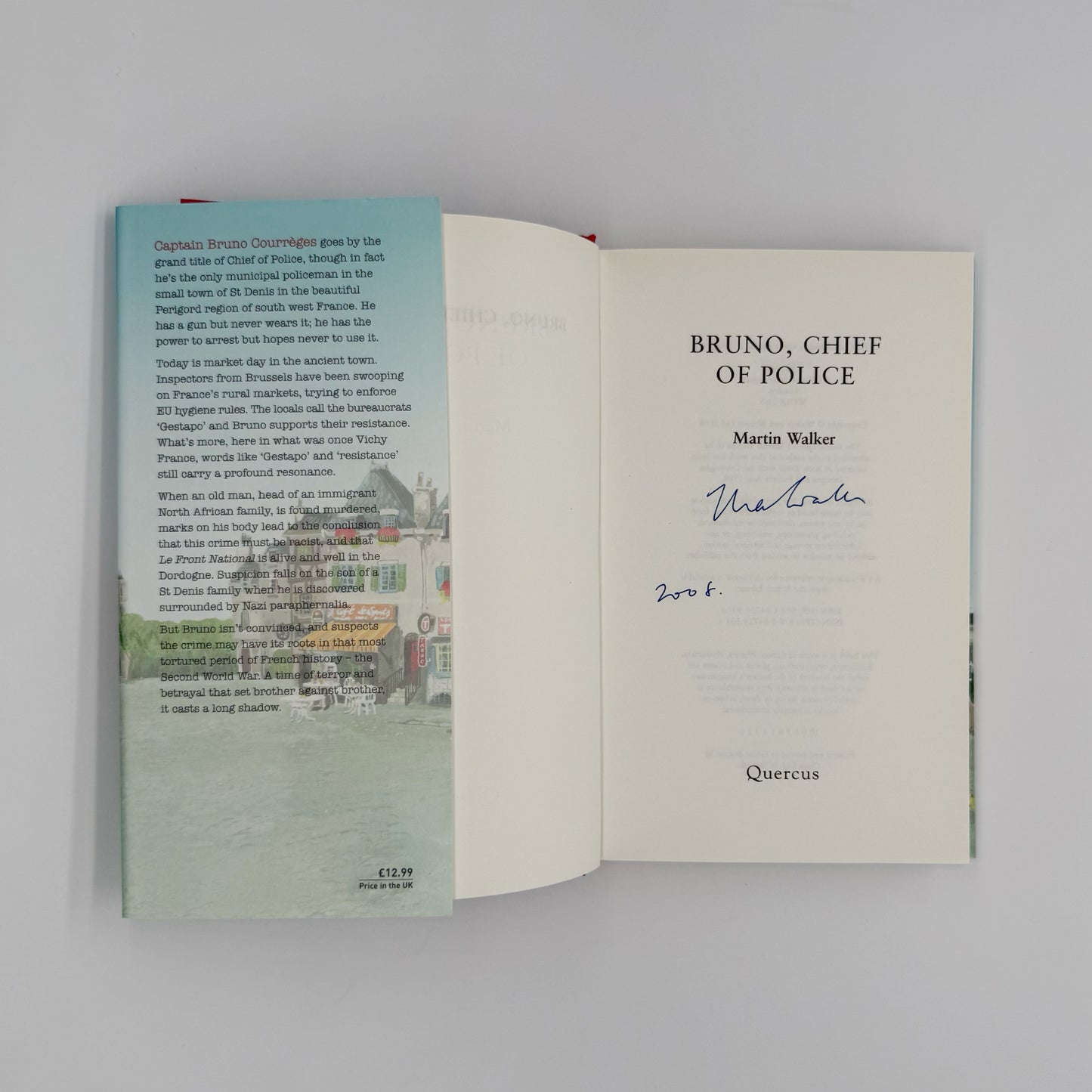 Walker, Martin - Bruno, Chief of Police (Signed)