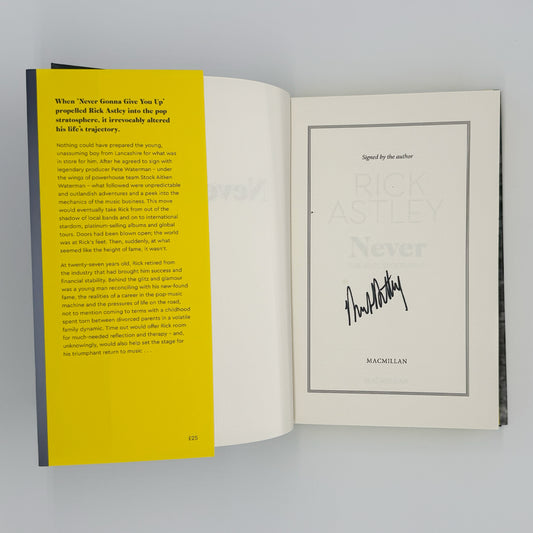 Astley, Rick - Never (Signed)