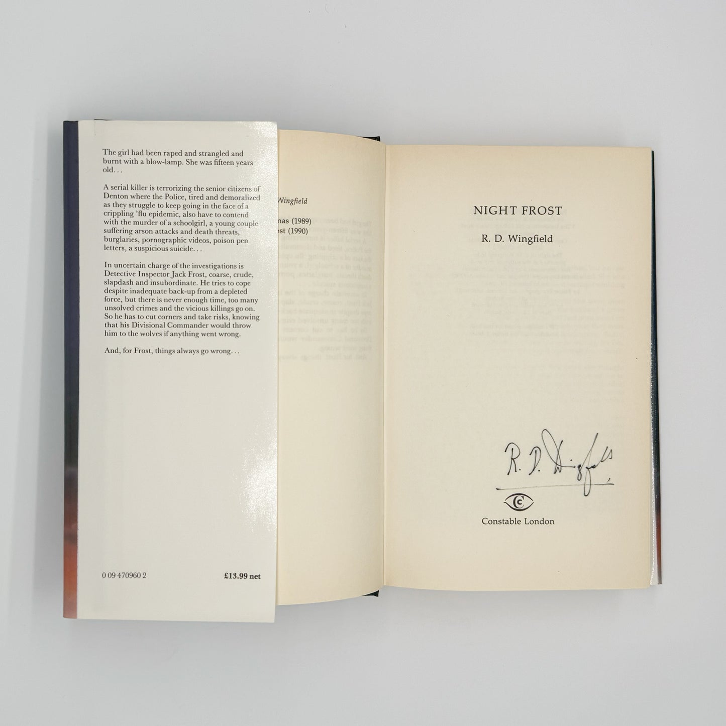 Wingfield, R.D. - Night Frost (Signed)