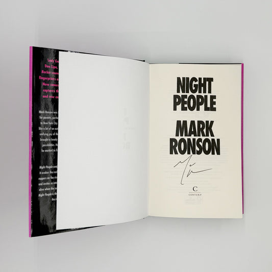Ronson, Mark - Night People (Signed)
