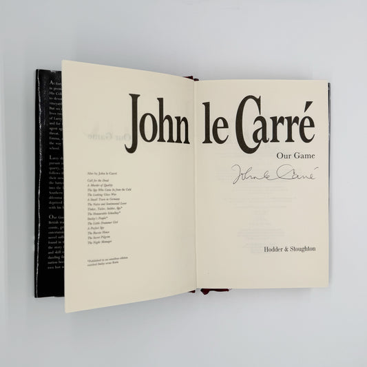 Le Carre, John - Our Game (Signed)