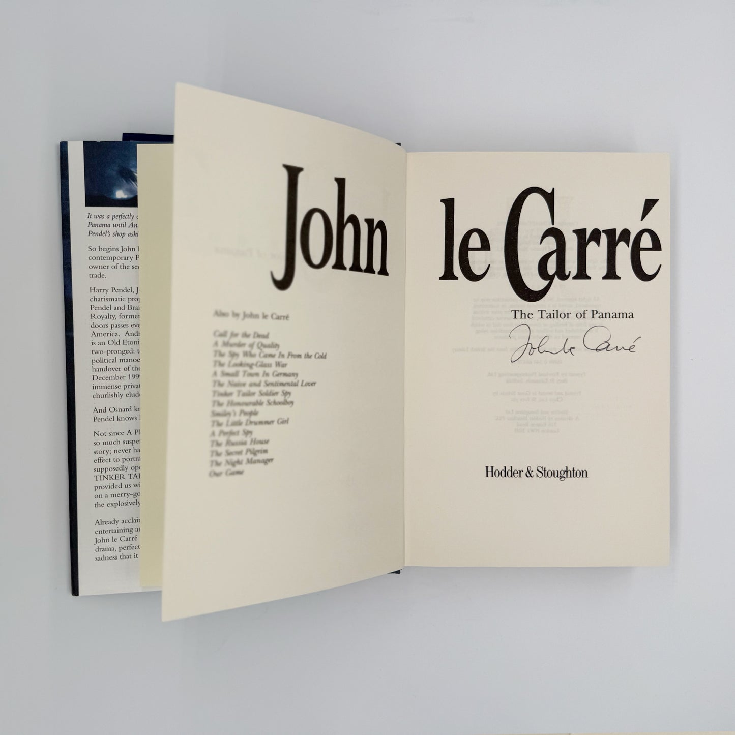 Le Carre, John - The Tailor of Panama (Signed)