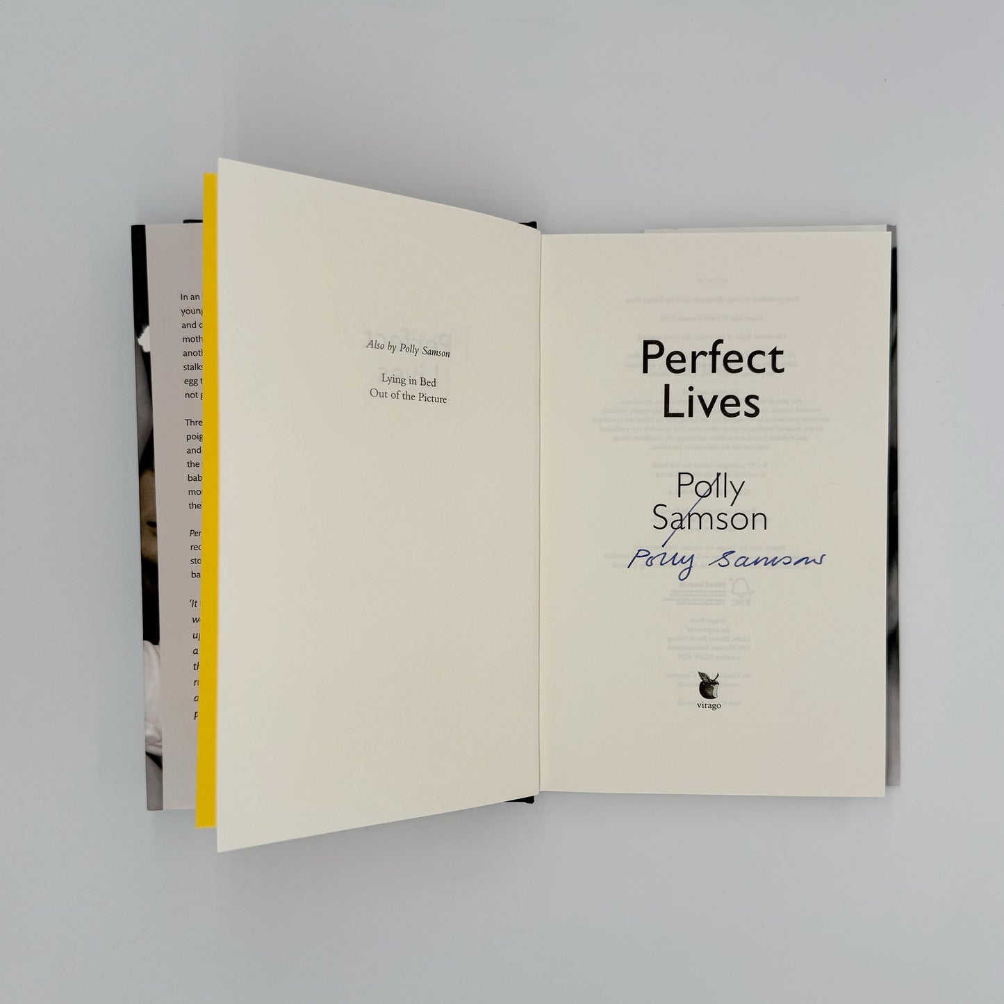 Samson, Polly - Perfect Lives (Signed)