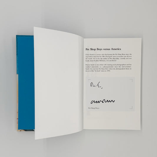 Pet Shop Boys - Versus America/Literally (Signed)