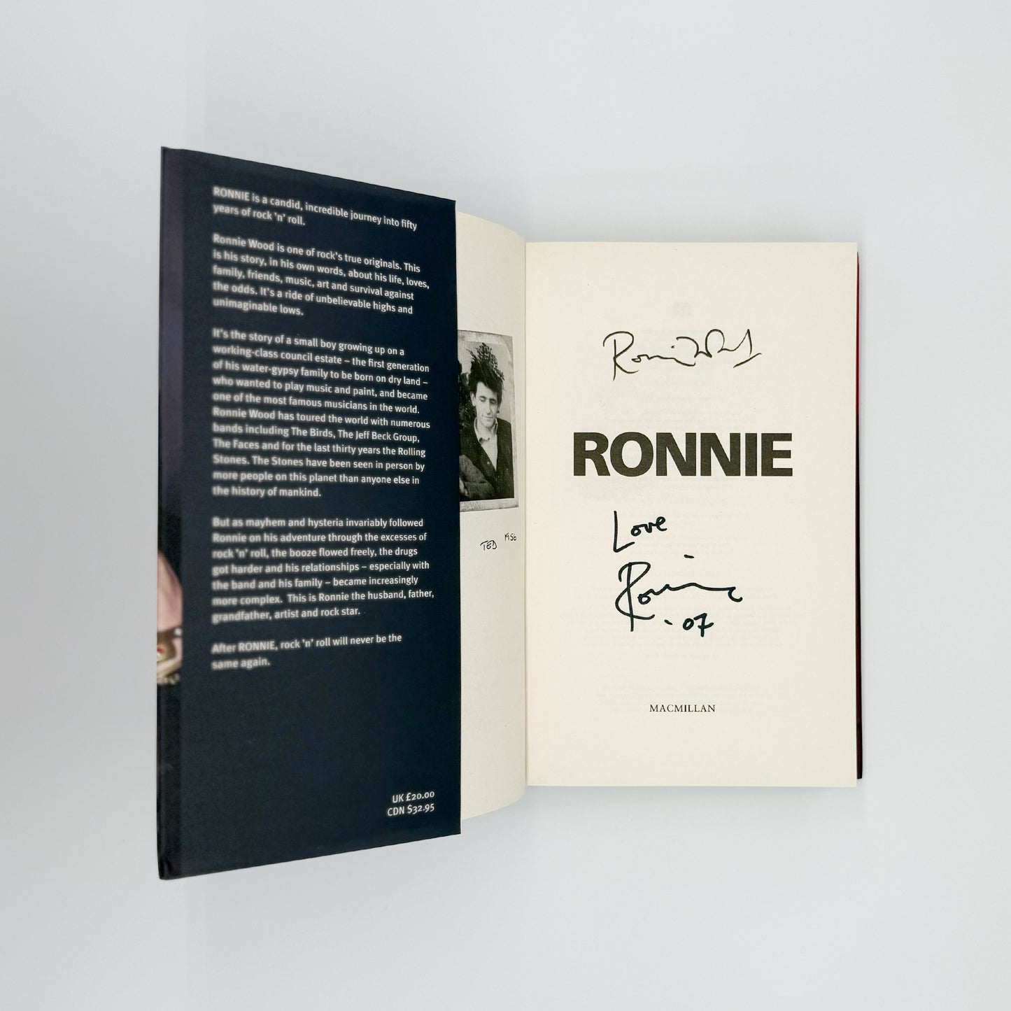 Wood, Ronnie - Ronnie (Signed)