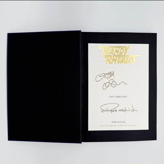 Osbourne, Ozzy and Halfin, Ross - Randy Rhodes (Signed)