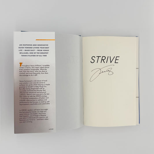 Williams, Venus - Strive (Signed)