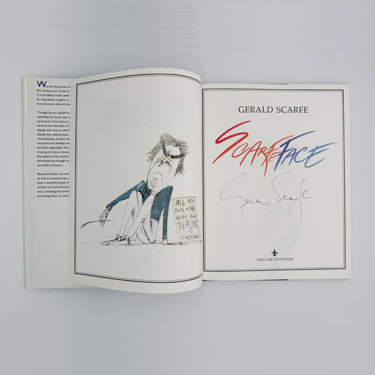 Scarfe, Gerald - Scarfeface (Signed)