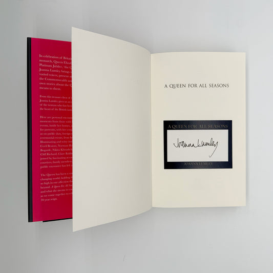 Lumley, Joanna - A Queen For All Seasons (Signed)