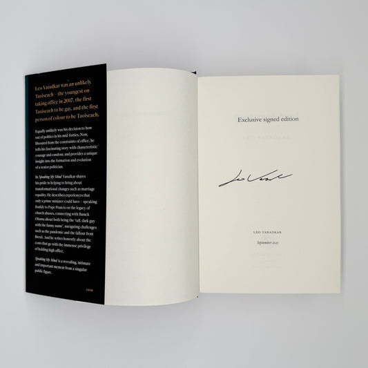 Varadkar, Leo - Speaking My Mind (Signed)