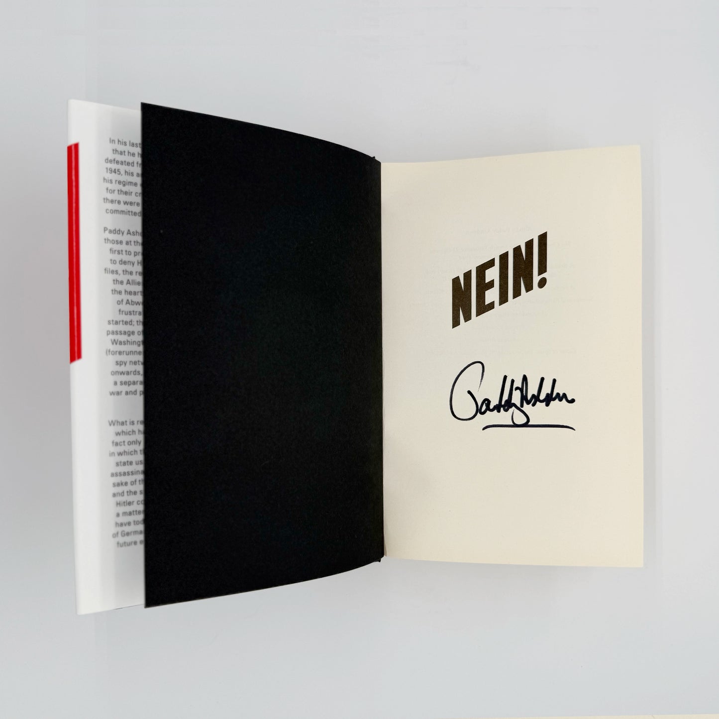 Ashdown, Paddy - Nein! Standing Up To Hitler (Signed)