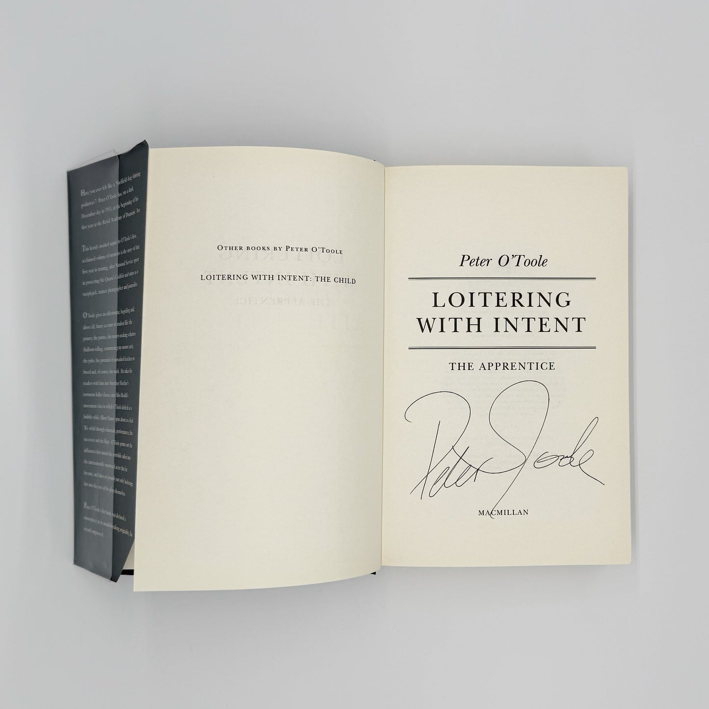O’Toole, Peter - Loitering with Intent: The Apprentice (Signed)